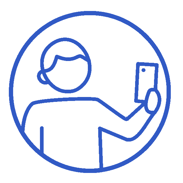 Prueba de vida con movimientos guiados